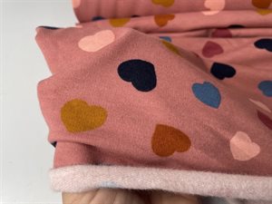 Isoli - lækker rosa med fine hjerter